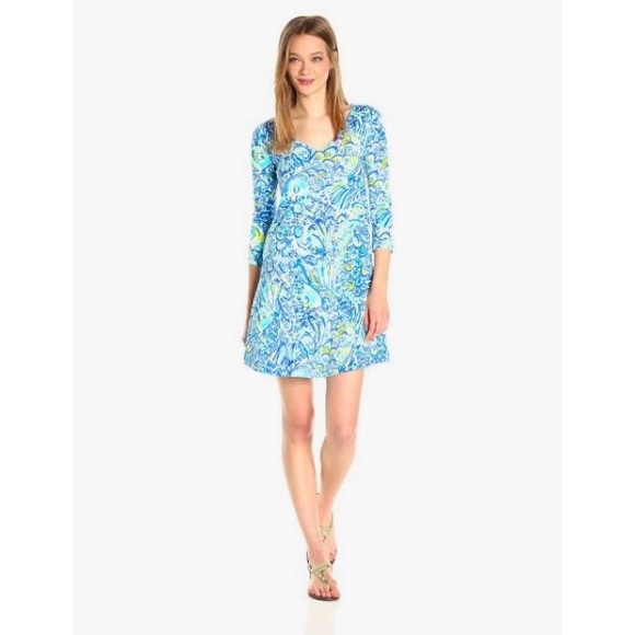 Lilly Pulitzer Dresses & Skirts - Lilly Pulitzer Blue Crush After Party Erin Dress